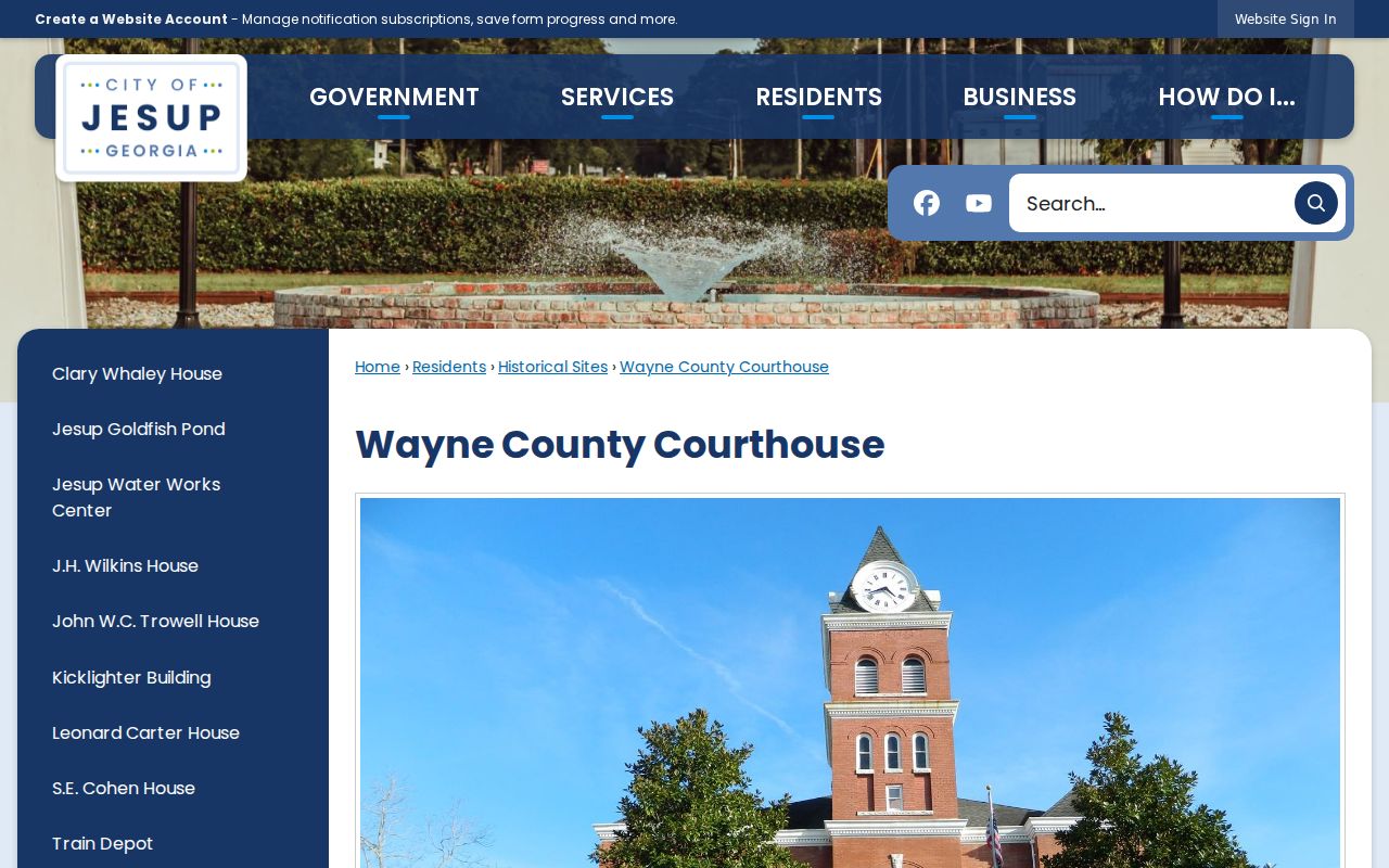 Wayne County municipal court warrant courthouse context